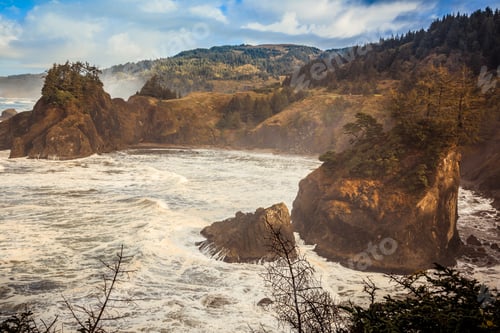 Preview: Arch Rock Viewpoints At Samuel Boardman State Scenic Corridor On The Southern Oregon Coast