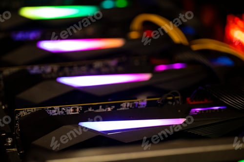 Preview: Bitcoin Mining Farm Rig for mining Cryptocurrency Etherium Litecoin miner
