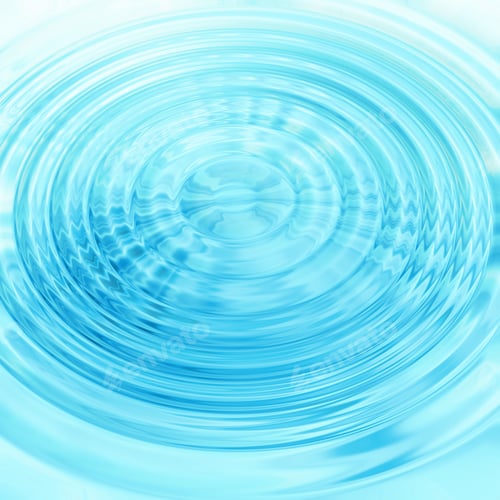 Preview: Abstract blue circular water ripples