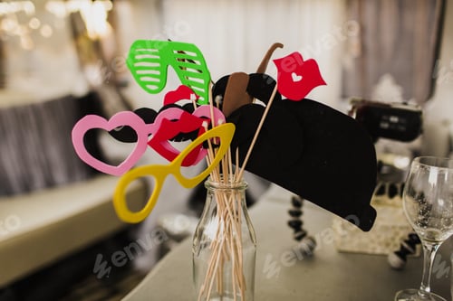 Preview: Decoration objects for events and weddings in rural and retro style.