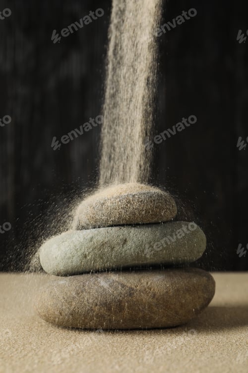 Preview: Composition for Zen, Relaxation, Harmony and Balance concept