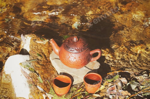 Preview: Tea In The Kettle Is Near The River