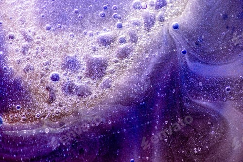 Preview: Oil bubbles abstract background