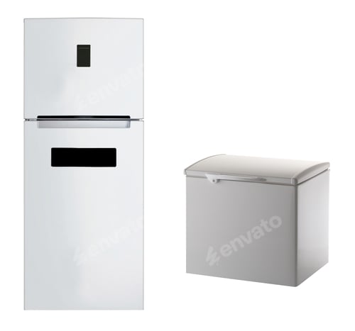 Preview: Modern steel refrigerator