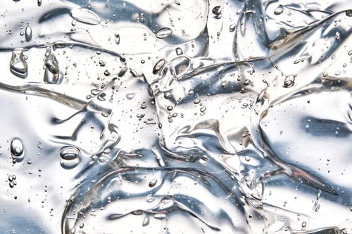 Preview: Texture of the hair gel or hyaluronic gel for the face.