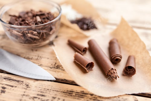 Preview: Delicious and tasty chocolate background