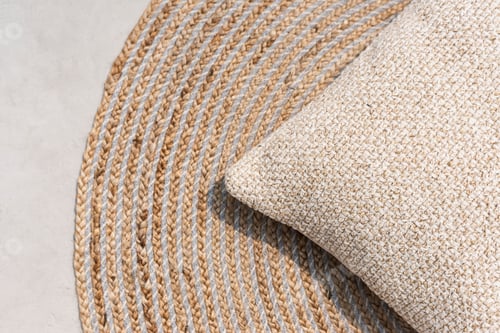 Preview: Vintage weave cushion cover in the living room
