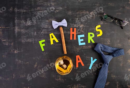 Preview: Happy Fathers day. Background of fathers day.