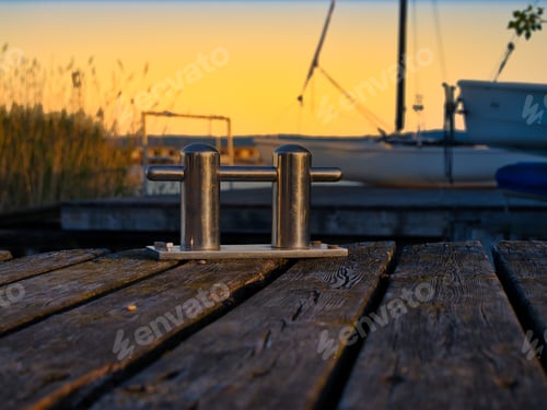 Preview: Sunrise at Lake Neusiedl in Austria, Europe's largest steppe lake and a UNESCO World Heritage Site