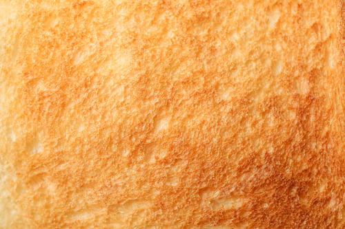 Preview: Toast bread texture background, macro. Banner for design