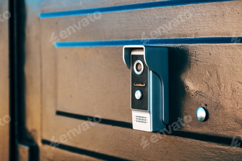 Preview: Smart home security device with video intercom technology equipment