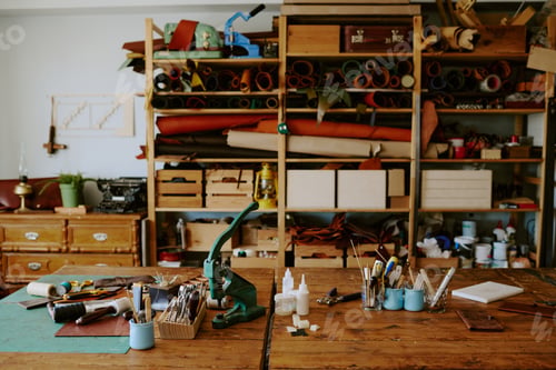 Preview: Spacious Room Full of Tailor Equipment