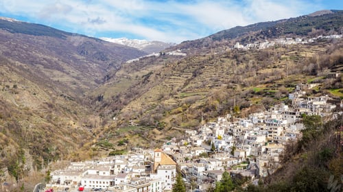 Preview: Pampaneira, Bubion and Capileira villages in Alpajurra of Granada province, Spain