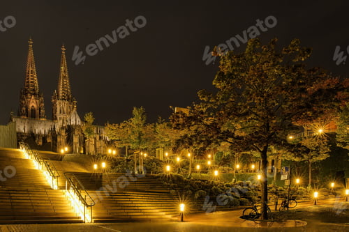 Preview: Cologne Cathedral Night View
