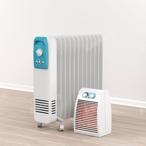 Preview: Electric oil-filled and fan heaters
