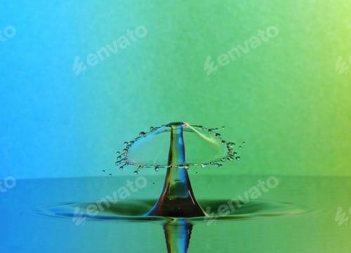 Preview: Waterdrop photography with a nice plop
