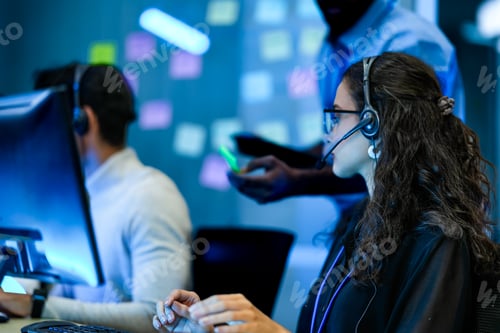 Preview: Technical support specialist executing active listening protocols during complex software