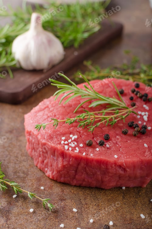 Preview: Beef meat raw