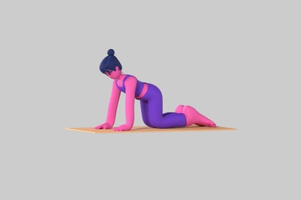 Preview: Yoga girl pose