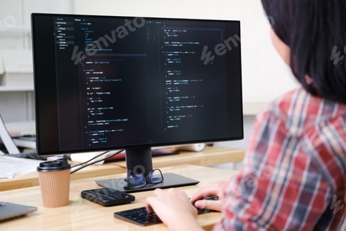 Preview: Programmers and developer teams are coding and developing software