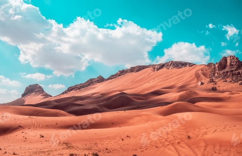 Preview: Landscape of a desert near Dubai, UAE