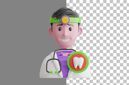 Preview: Dentist 3D Icon