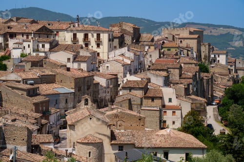 Preview: Gambatesa, old village in Molise, Italy