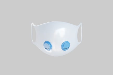 Preview: Medical mask with vents