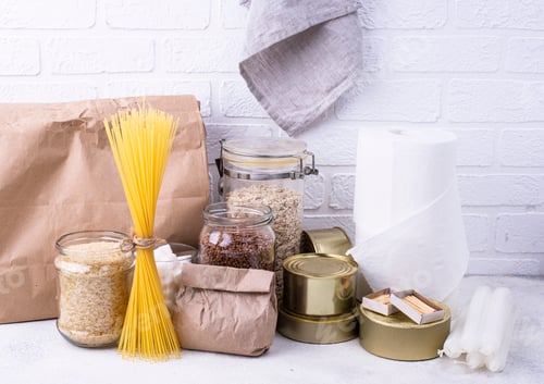 Preview: Set of basic products in emergency situations