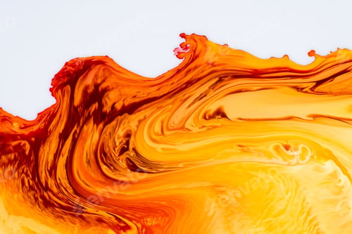 Preview: Abstract flow of liquid paints in mix