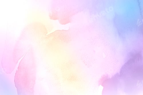 Soft Pastel Watercolor Wash Background Texture