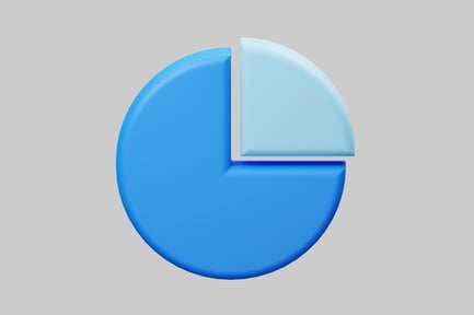 Vorschau: Kreisdiagramm mit Segment