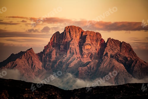 Preview: National Nature Park Tre Cime In the Dolomites Alps. Beautiful n