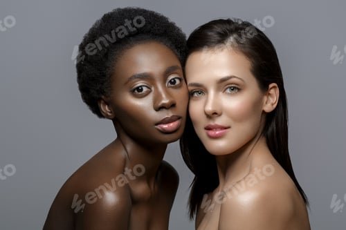Preview: Two beautiful girls with natural makeup