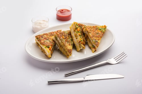 Preview: Bread Omlette
