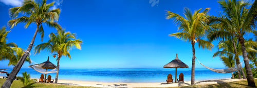 Preview: Tropical beach panorama