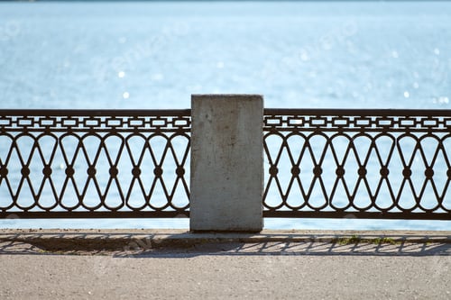 Preview: Waterside Wrought Iron Fence along the Embankment