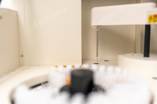 Preview: Centrifuge separating components of biological sample