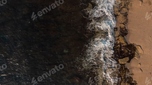Preview: Beautiful natural abstract background view from air