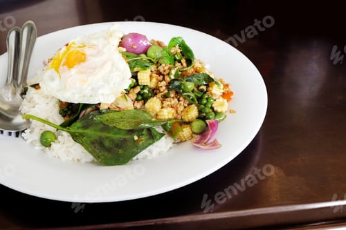 Preview: Rice Topped With Stir Fried Minced Pork