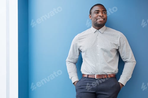 Preview: Portrait of Smiling African-American Businessman