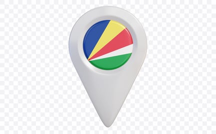 Aperçu: Épingle de localisation des Seychelles