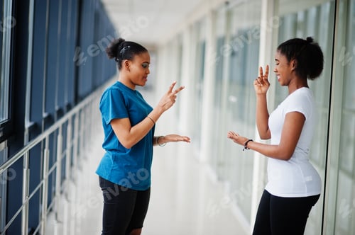 Preview: Two african woman friends