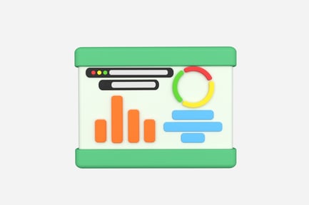 Preview: Analytics 3D Illustration