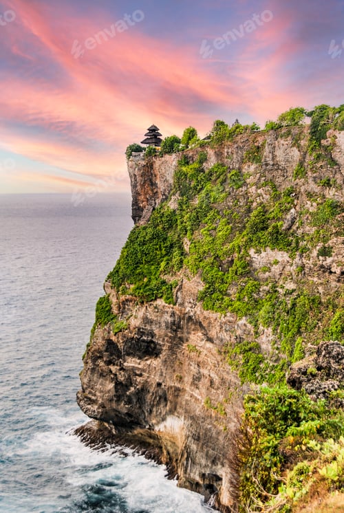 Preview: View of Uluwatu Temple in Bali, Indonesia