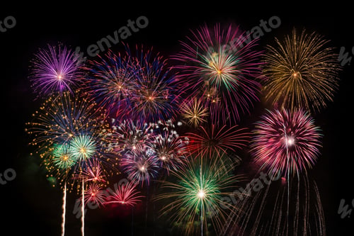 Preview: fireworks, celebration, exploding