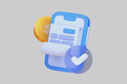 Preview: Mobile payment approved icon