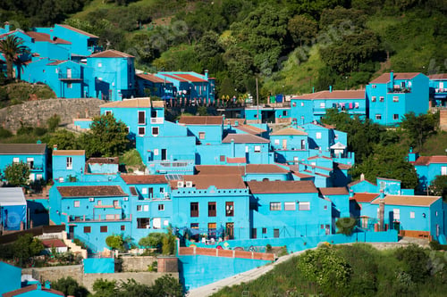 Preview: Juzcar, blue Andalusian village in Malaga