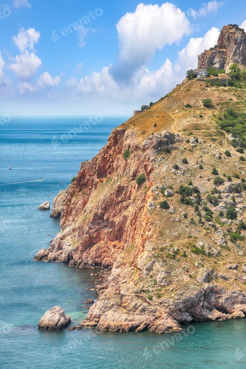 Preview: Views of the surrounding countryside near the Balaklava bay in Sevastopol city.