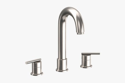 Modern Gooseneck Bathroom Sink Faucet